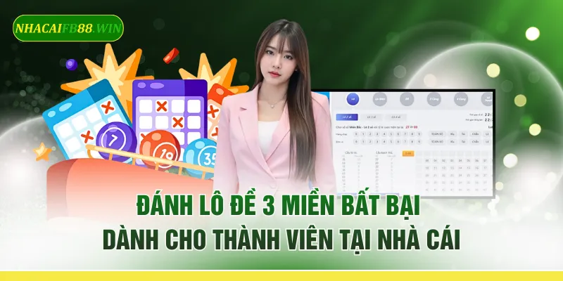 Đánh Lô Đề 3 Miền Bất Bại Dành Cho Thành Viên Tại Nhà Cái