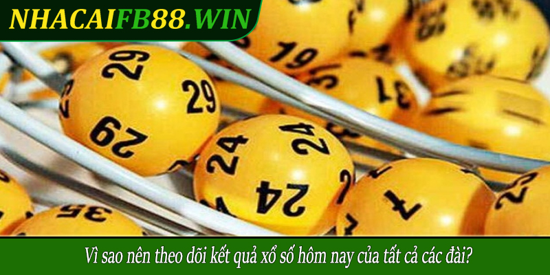 Vì sao nên theo dõi kết quả xổ số hôm nay của tất cả các đài?
