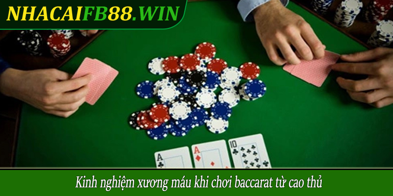Kinh nghiệm xương máu khi chơi baccarat từ cao thủ