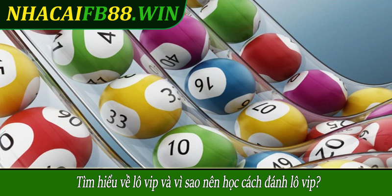 Tìm hiểu về lô vip và vì sao nên học cách đánh lô vip?