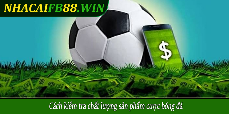 Cách kiểm tra chất lượng sản phẩm cược bóng đá
