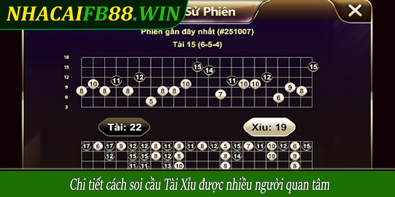 Chi tiết cách soi cầu Tài Xỉu được nhiều người quan tâm